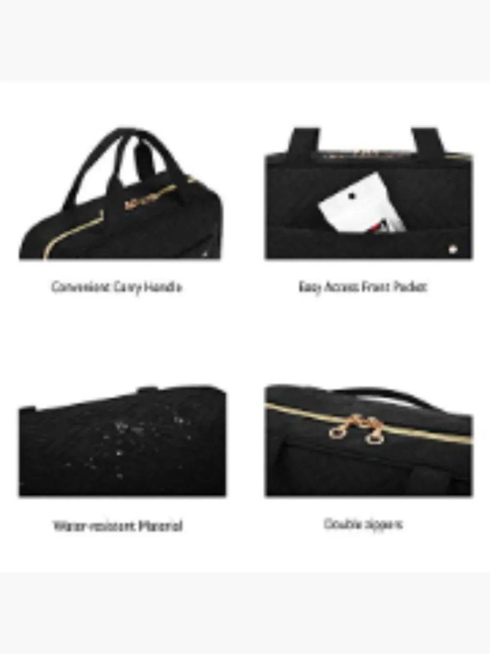 Hanging Toiletry Bag With Hook Water Resistant Travel Organizer Makeup Cosmetic